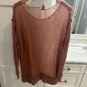 Oversized knit free people sweater